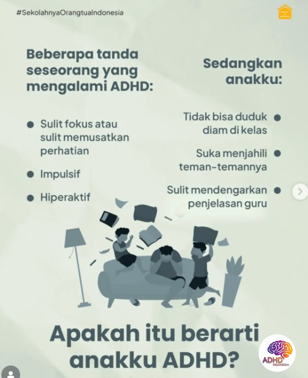 Ciri dan Gejala ADHD pada Anak Usia Dini di Provinsi Riau