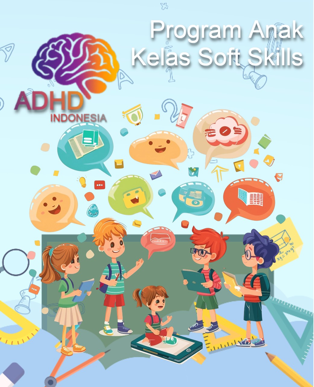 Program ADHD Indonesia Provinsi Riau Kelas Soft Skills Anak ADHD